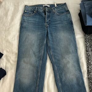 Zara Wide Leg Jeans Size 6